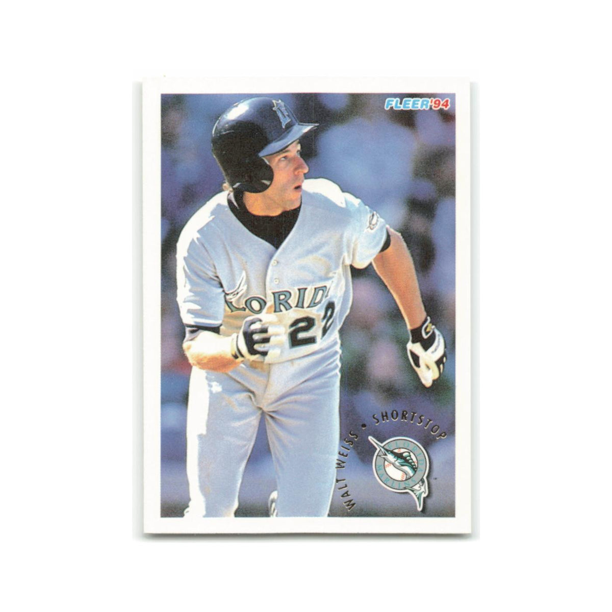 Walt Weiss 1994 Fleer #480 Florida Marlins Baseball Card NM