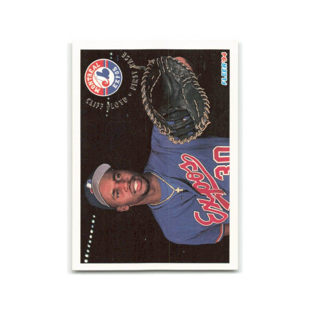 Cliff Floyd 1994 Fleer #538 Montreal Expos Baseball Card NM