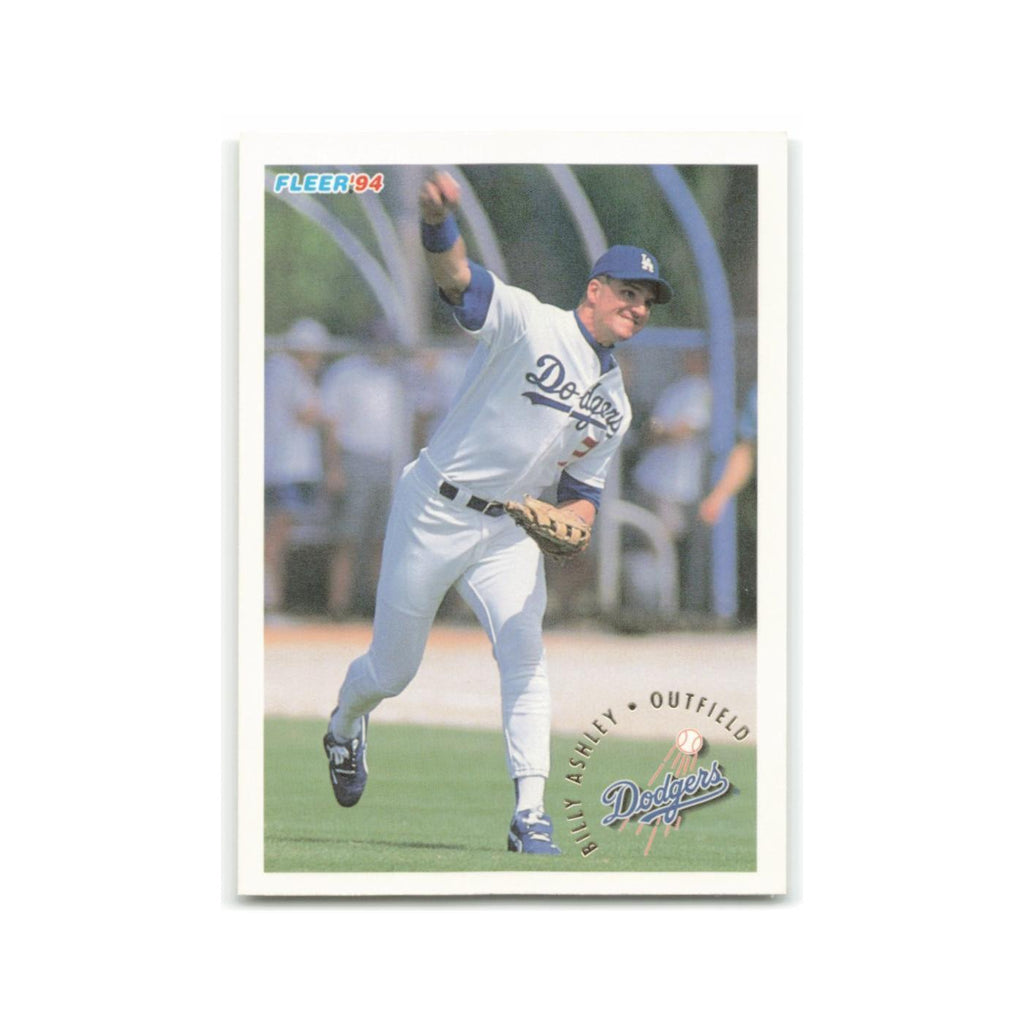 Billy Ashley 1994 Fleer #504 Los Angeles Dodgers Baseball Card NM