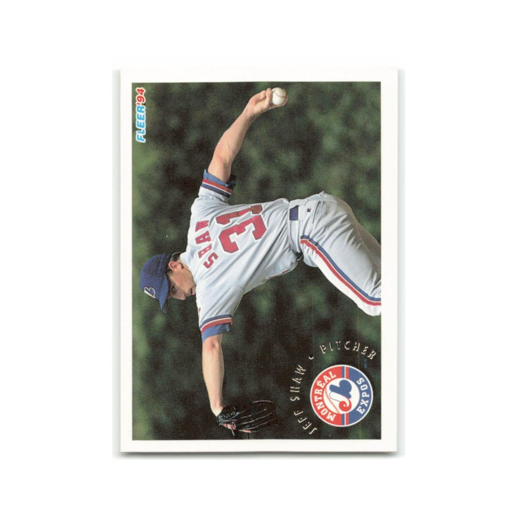 Jeff Shaw 1994 Fleer #551 Montreal Expos Baseball Card NM