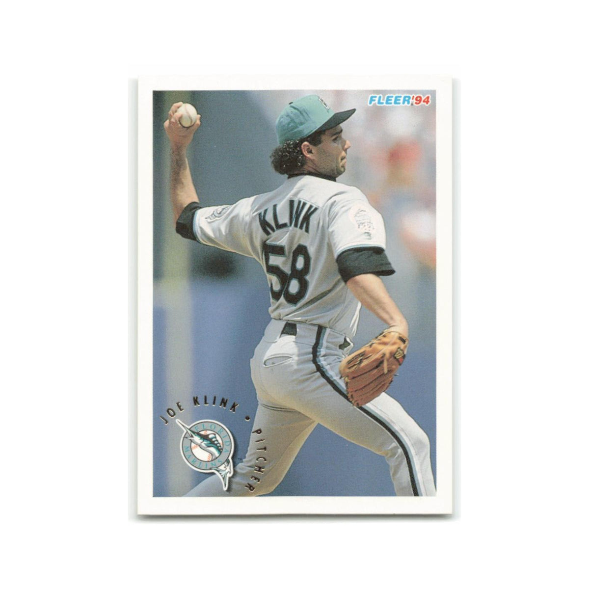Joe Klink 1994 Fleer #470 Florida Marlins Baseball Card NM