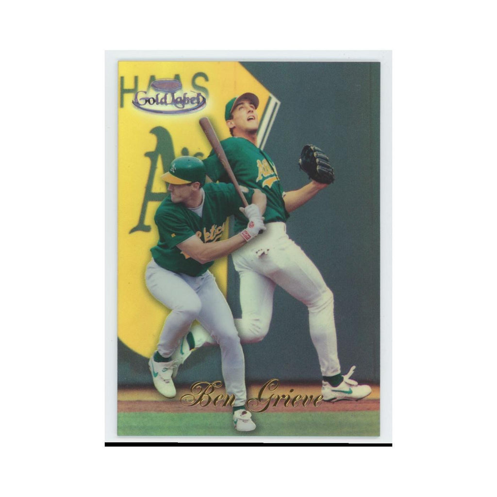 1998 Topps Gold Label Ben Grieve Athletics #79