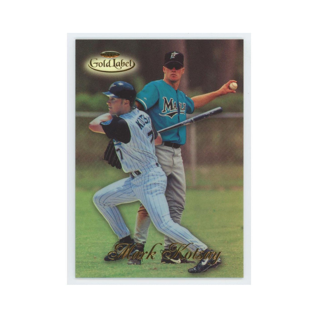 1998 Topps Gold Label Mark Kotsay Florida Marlins #86