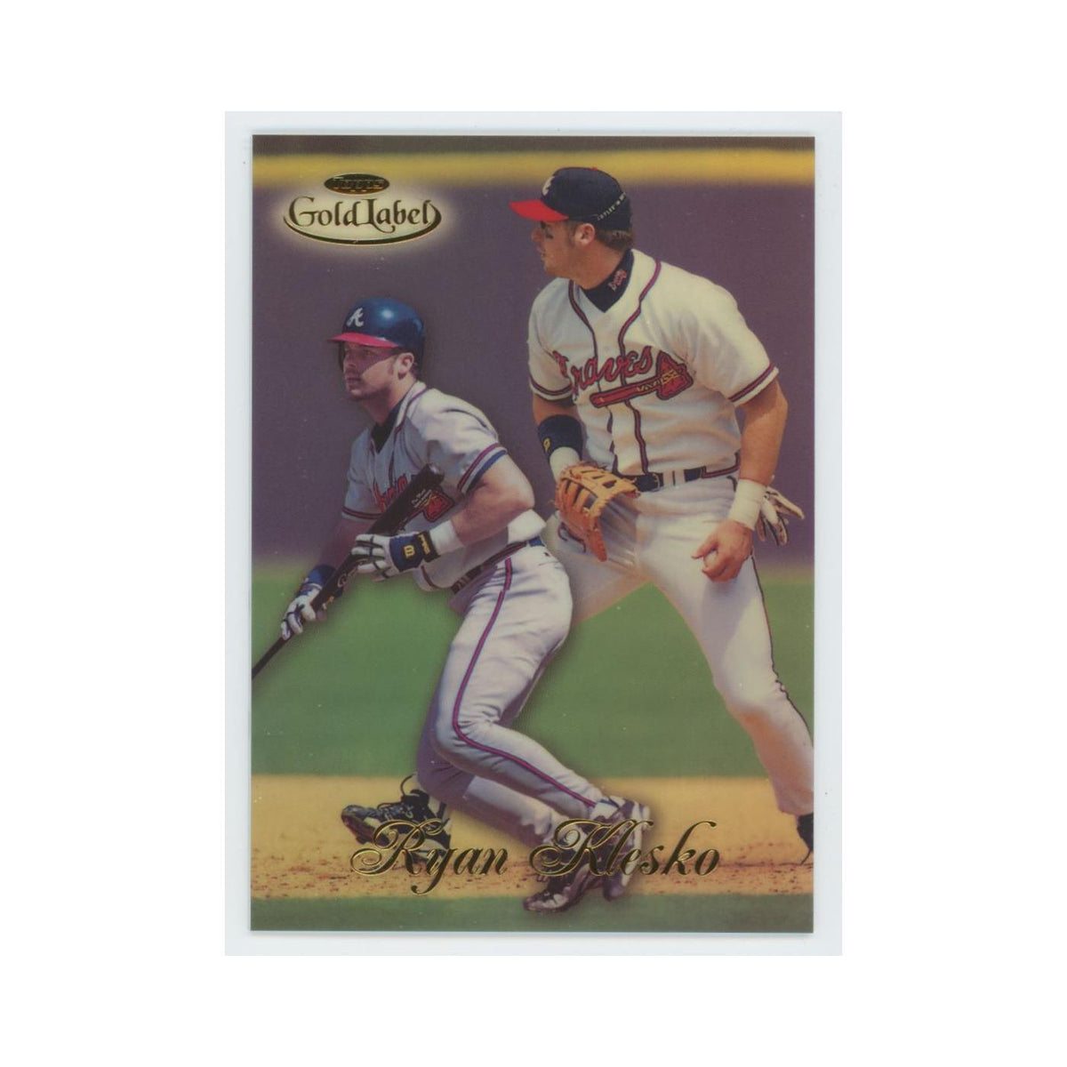 1998 Topps Gold Label Ryan Klesko Braves #82