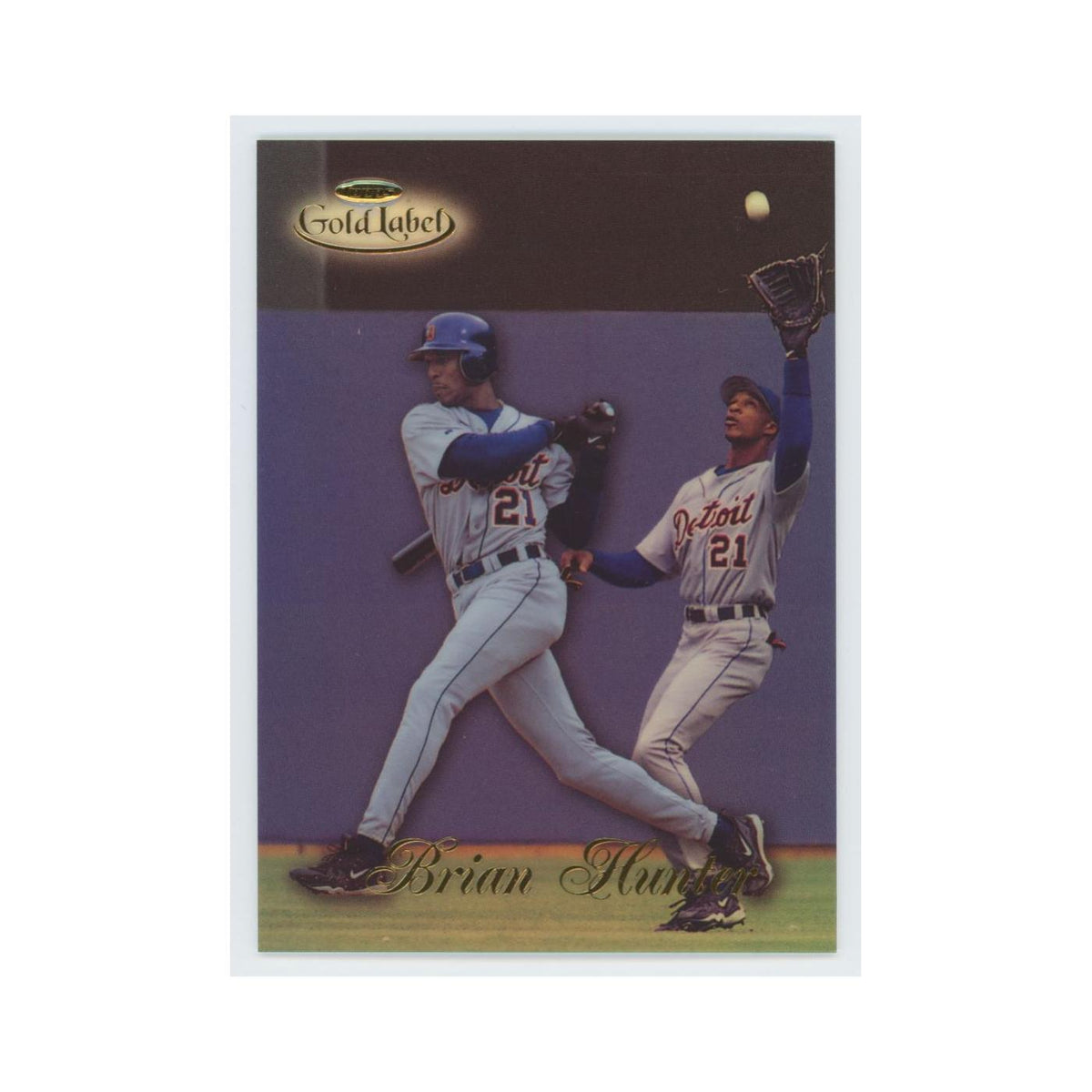 1998 Topps Gold Label Brian Hunter Tigers #67