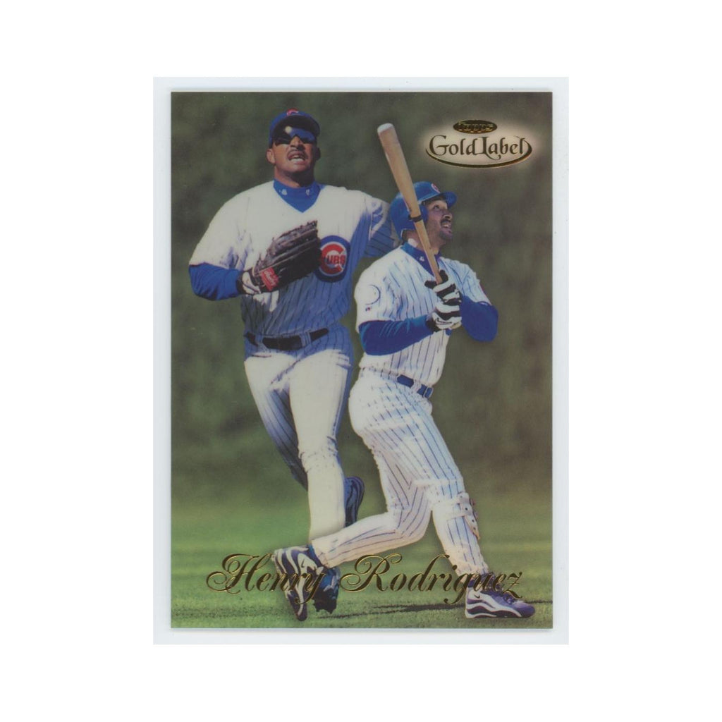 1998 Topps Gold Label Henry Rodriguez Cubs #35