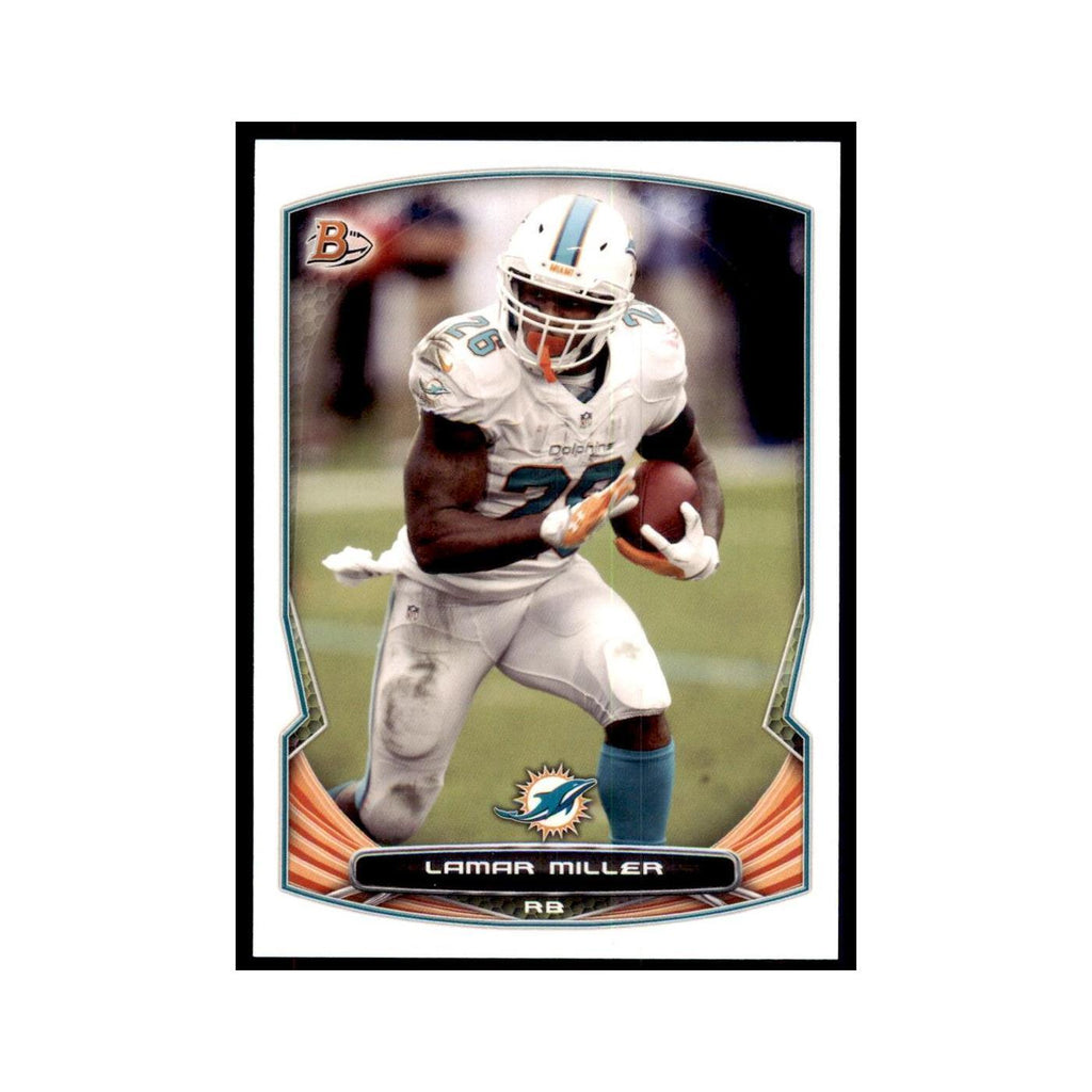 2014 Bowman Lamar Miller Football Cards #58