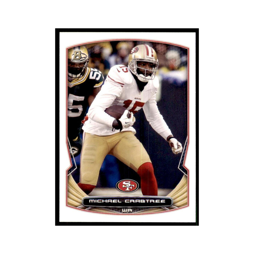 2014 Bowman Michael Crabtree Football Cards #65