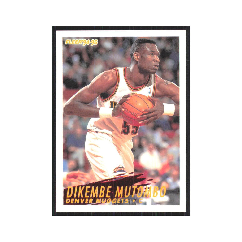1994 Fleer Dikembe Mutombo Nuggets #58