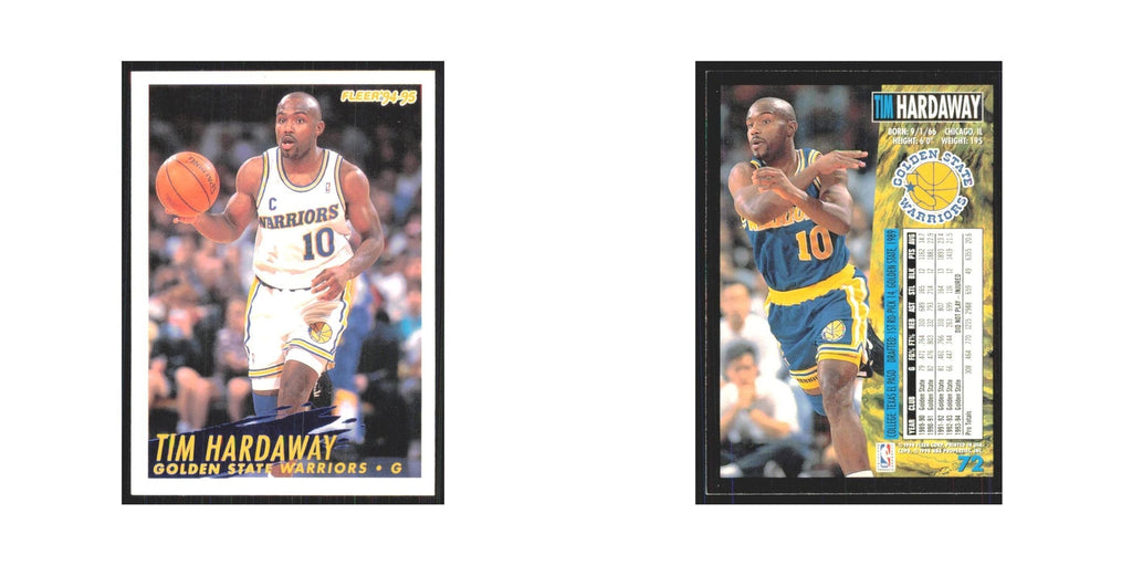 1994 Fleer Tim Hardaway Golden State Warriors #72
