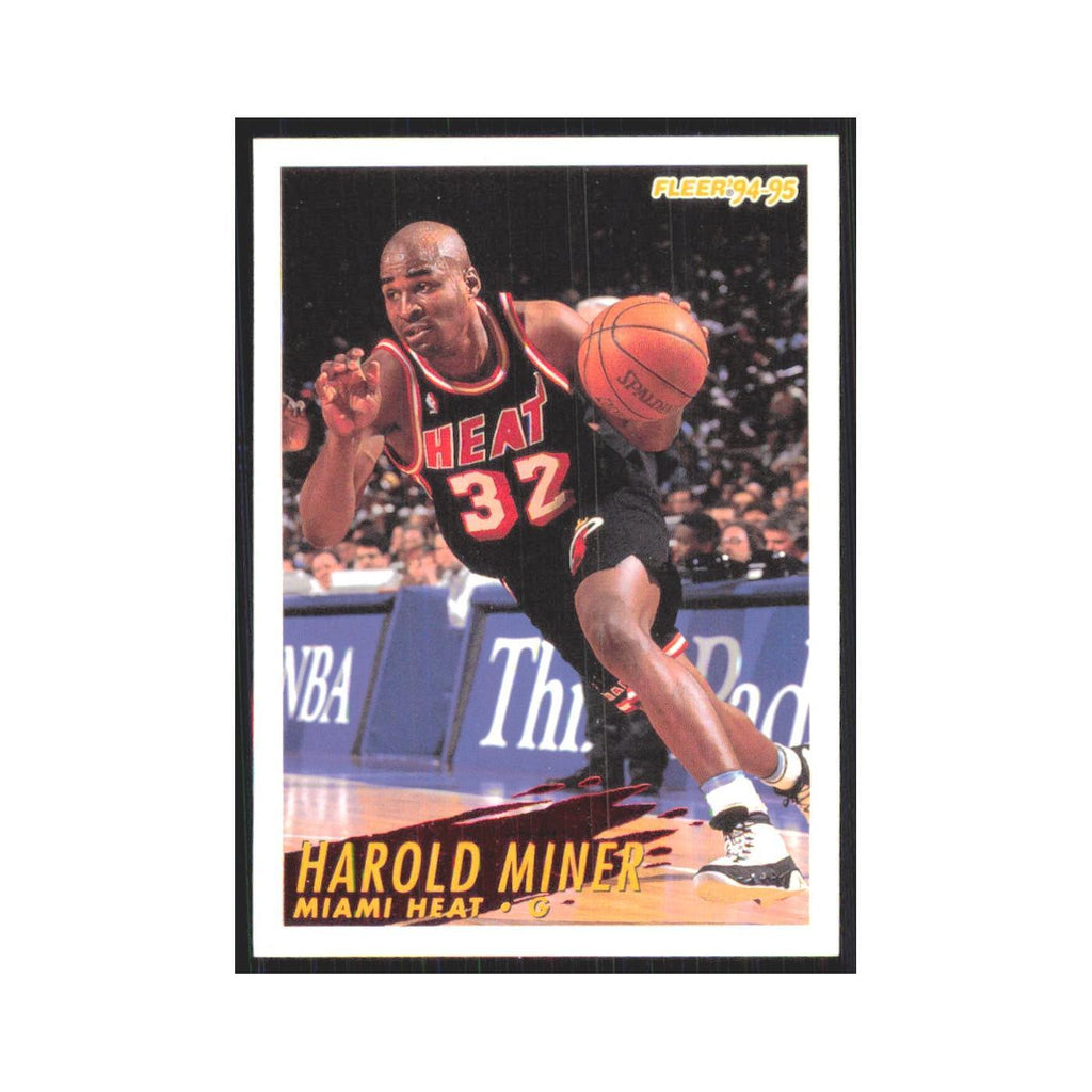 1994 Fleer Harold Miner Heat #117