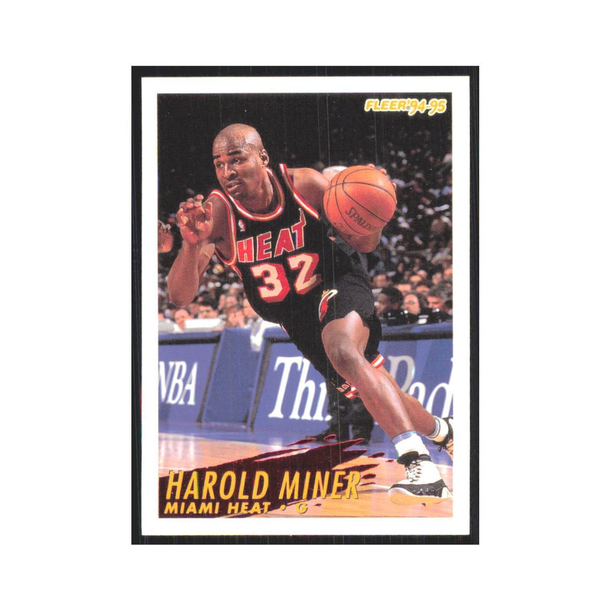 1994 Fleer Harold Miner Heat #117