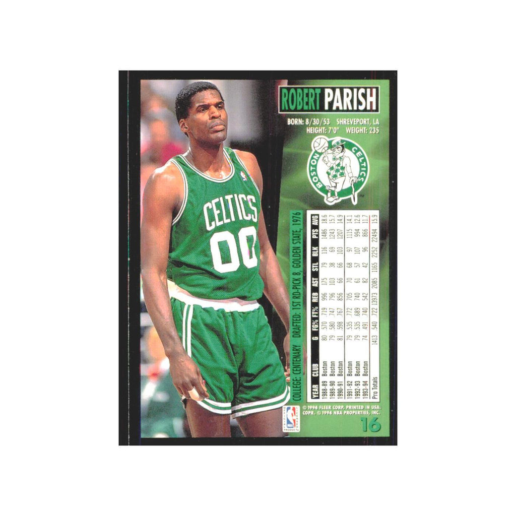 1994 Fleer Robert Parish Celtics #16