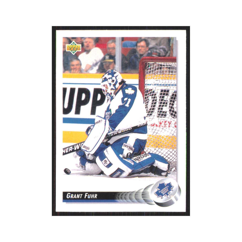 Grant Fuhr 1992 Upper Deck #271 Toronto Maple Leafs Hockey Card NM