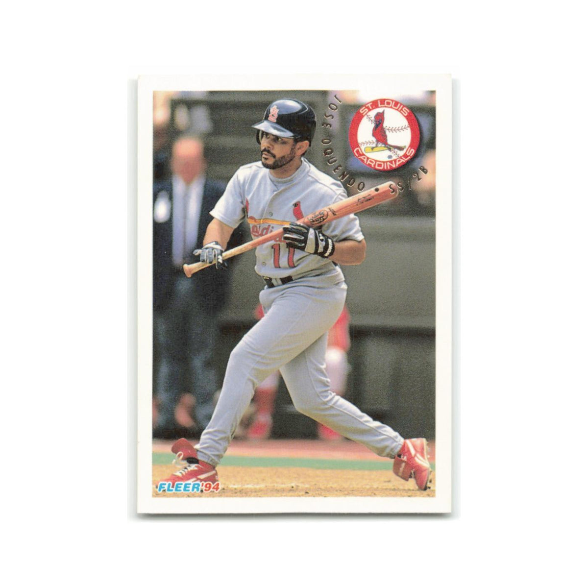 Jose Oquendo 1994 Fleer #639 St. Louis Cardinals Baseball Card NM
