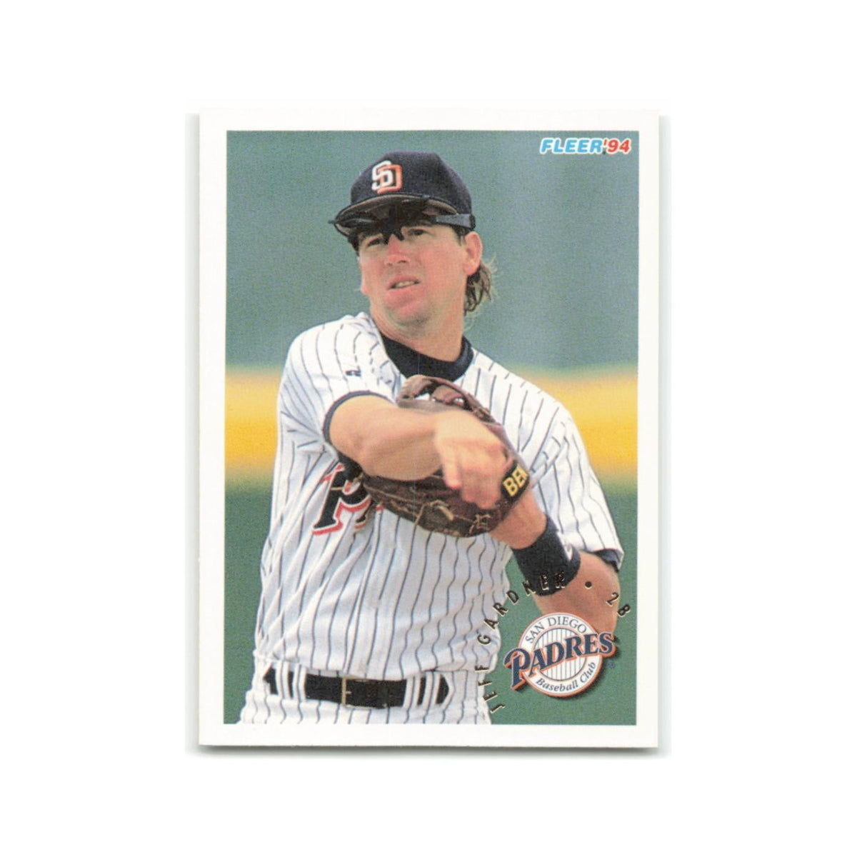 Jeff Gardner 1994 Fleer #662 San Diego Padres Baseball Card NM