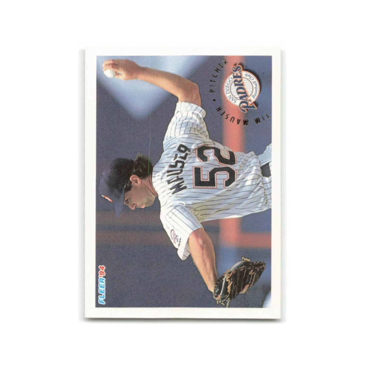 Tim Mauser 1994 Fleer #670 San Diego Padres Baseball Card NM