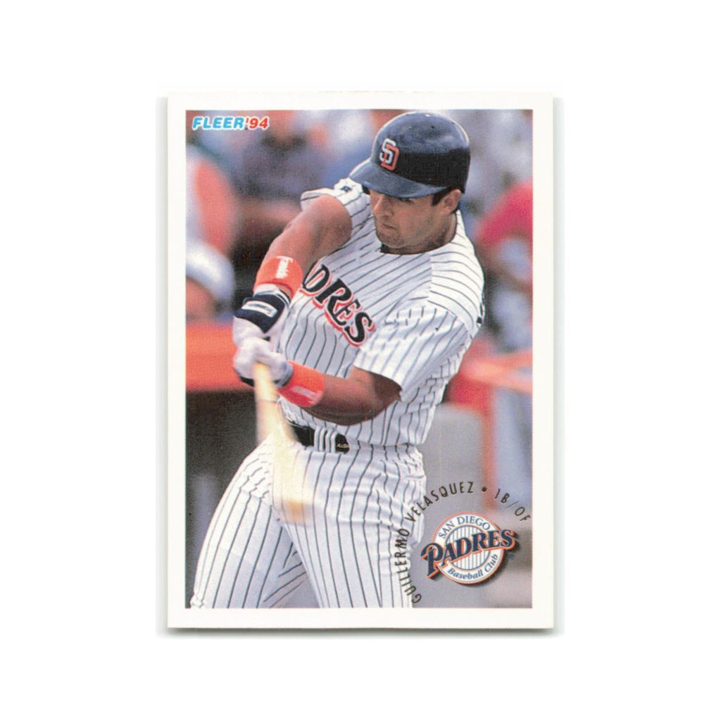 Guillermo Velasquez 1994 Fleer #677 San Diego Padres Baseball Card NM