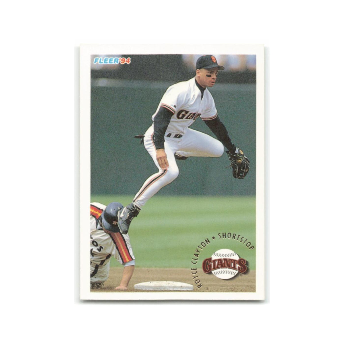 Royce Clayton 1994 Fleer #690 San Francisco Giants Baseball Card NM