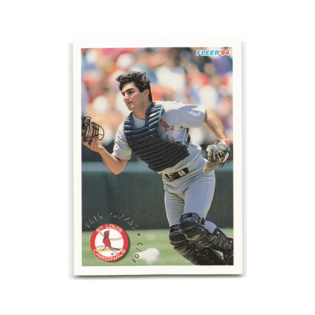 Erik Pappas 1994 Fleer #642 St. Louis Cardinals Baseball Card NM