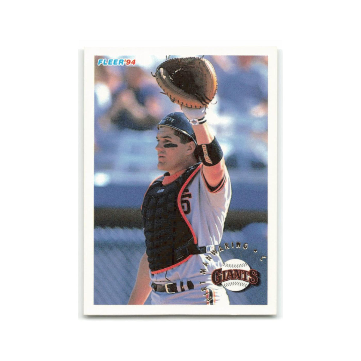 Kirt Manwaring 1994 Fleer #694 San Francisco Giants Baseball Card NM