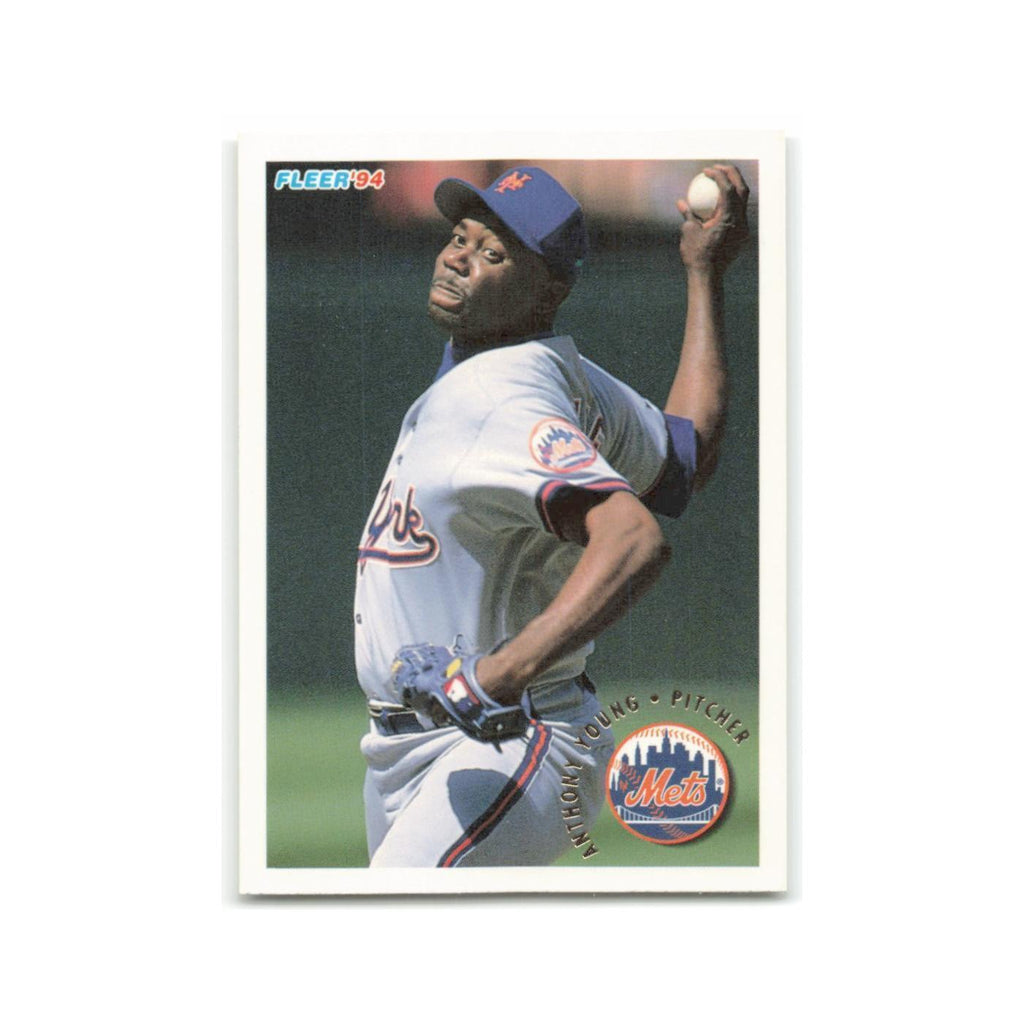 Anthony Young 1994 Fleer #580 New York Mets Baseball Card NM