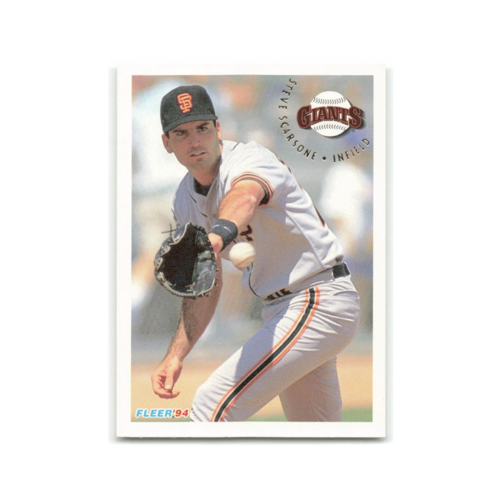Steve Scarsone 1994 Fleer #701 San Francisco Giants Baseball Card NM