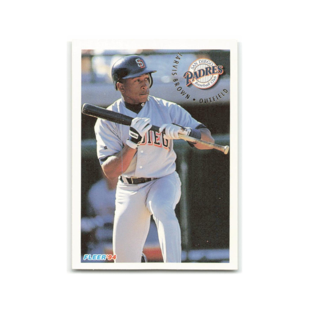 Jarvis Brown 1994 Fleer #658 San Diego Padres Baseball Card NM