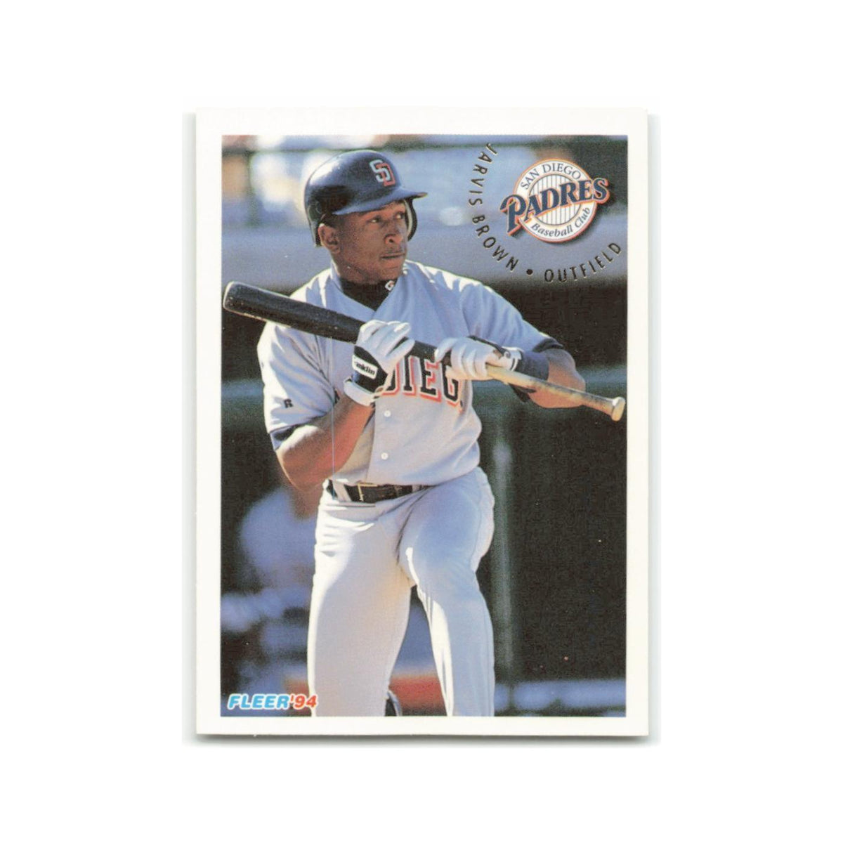 Jarvis Brown 1994 Fleer #658 San Diego Padres Baseball Card NM