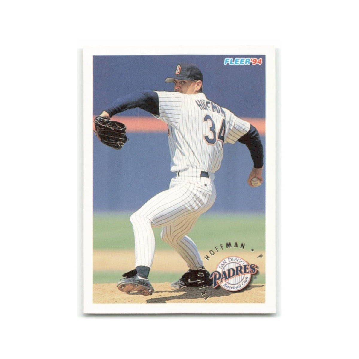 Trevor Hoffman 1994 Fleer #668 San Diego Padres Baseball Card NM