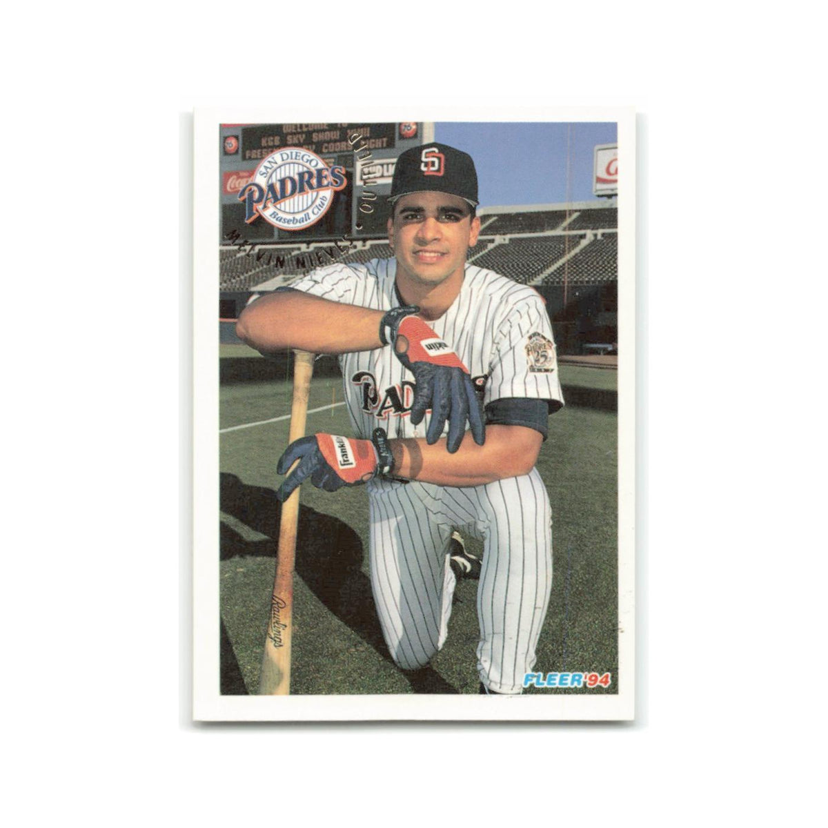 Melvin Nieves 1994 Fleer #671 San Diego Padres Baseball Card NM