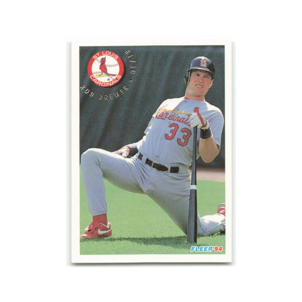 Rod Brewer 1994 Fleer #629 St. Louis Cardinals Baseball Card NM