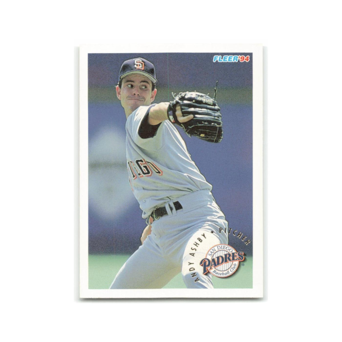 Andy Ashby 1994 Fleer #652 San Diego Padres Baseball Card NM