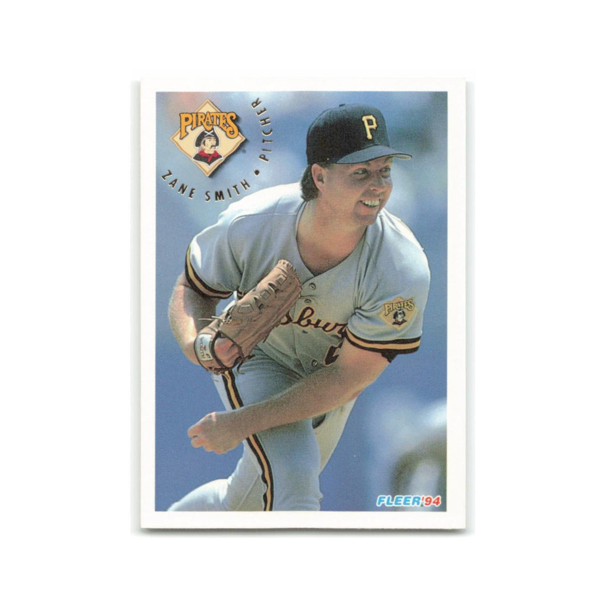 Zane Smith 1994 Fleer #620 Pittsburgh Pirates Baseball Card NM