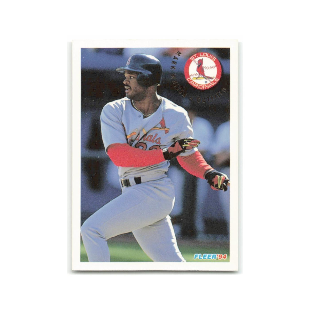 Mark Whiten 1994 Fleer #649 St. Louis Cardinals Baseball Card NM
