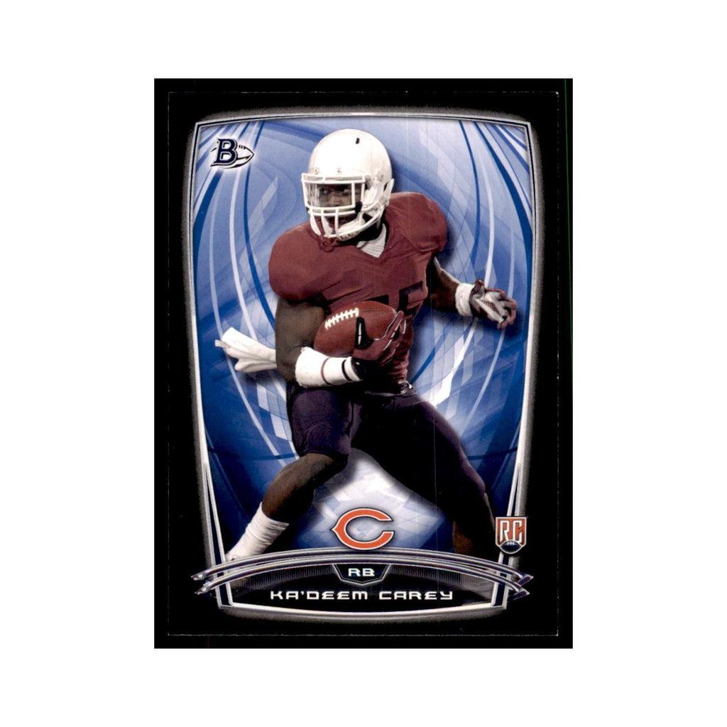 2014 Bowman Ka’Deem Carey RC Football Cards #104