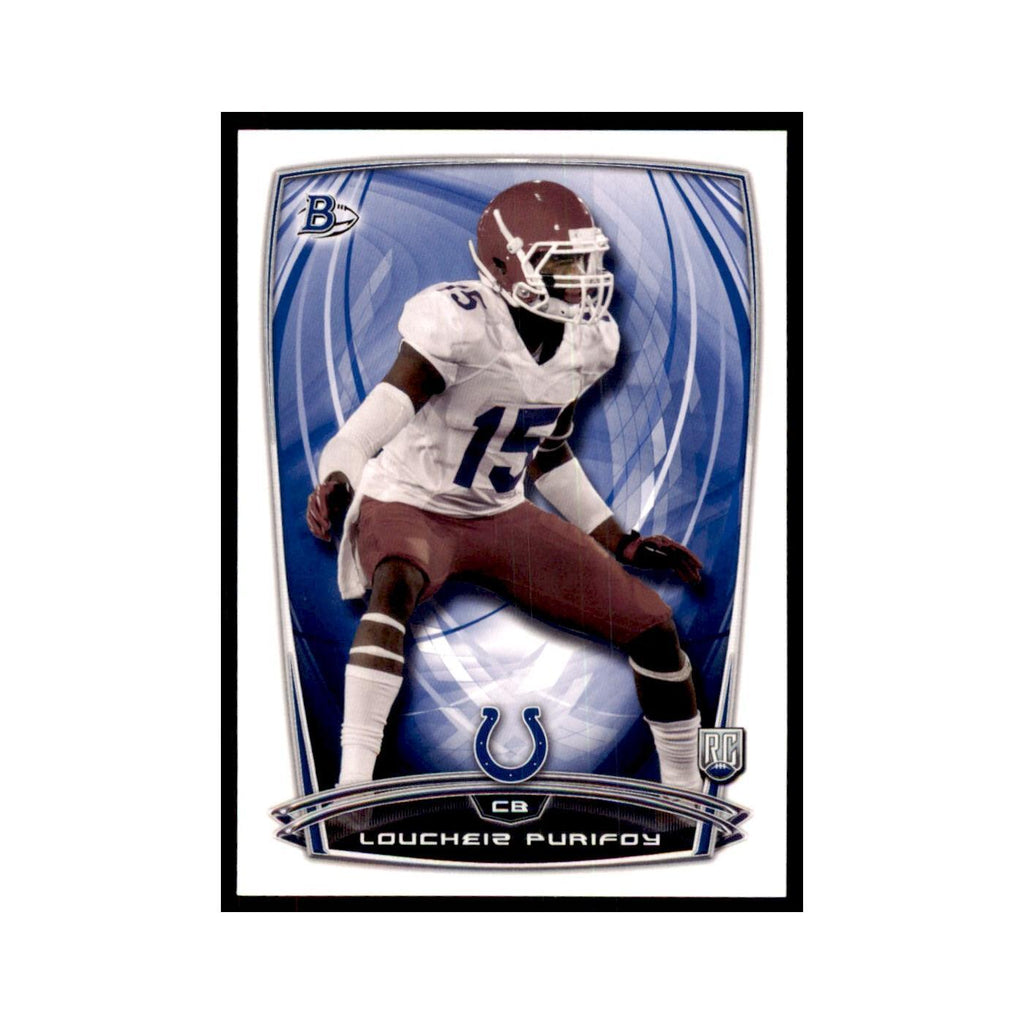 2014 Bowman Loucheiz Purifoy RC Football Cards #81