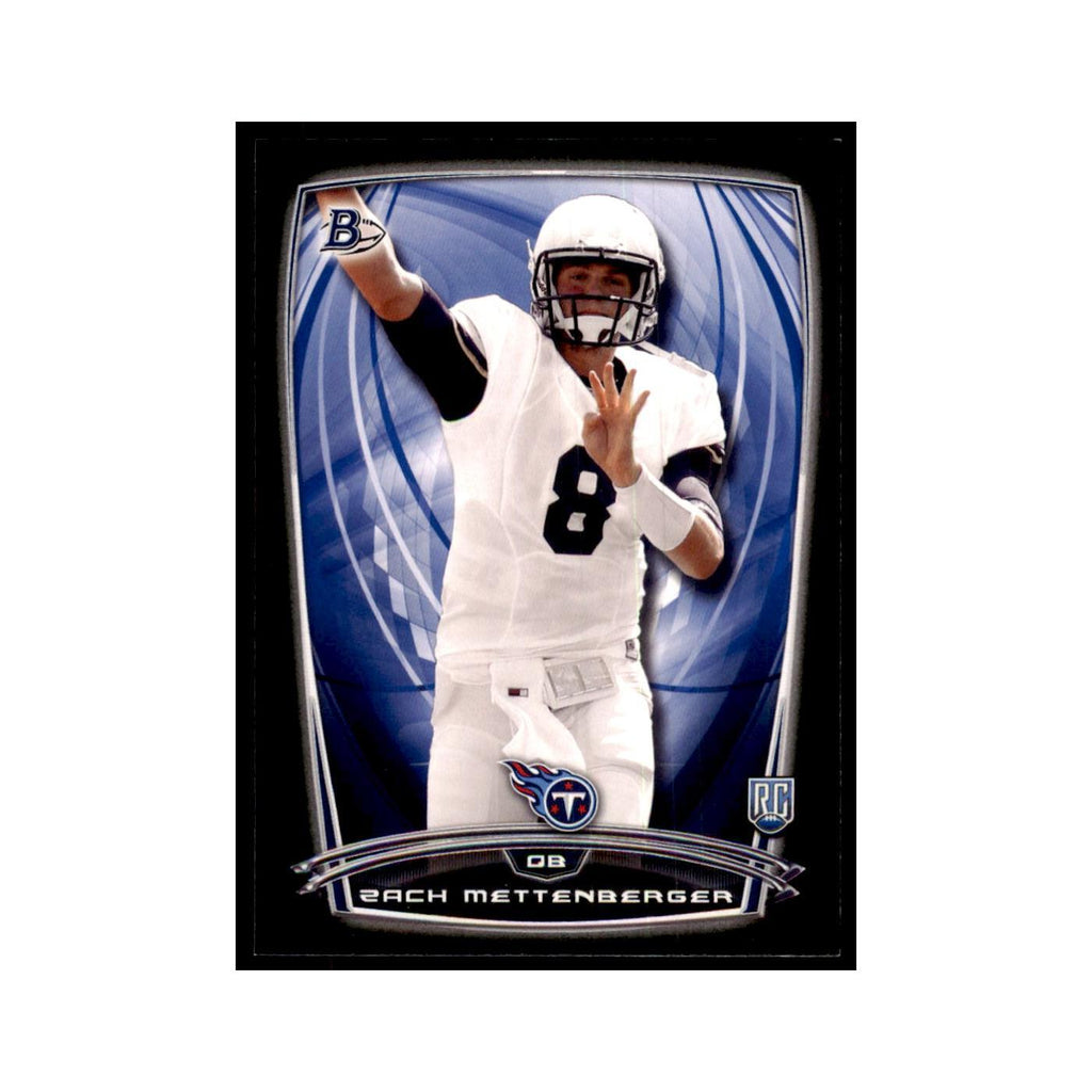 2014 Bowman Zach Mettenberger RC Football Cards #21