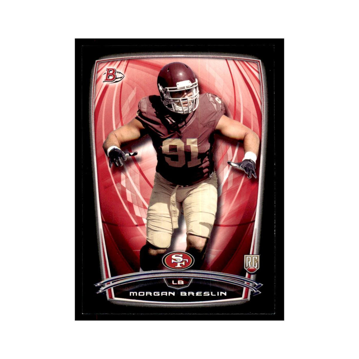2014 Bowman Morgan Breslin RC Football Cards #65