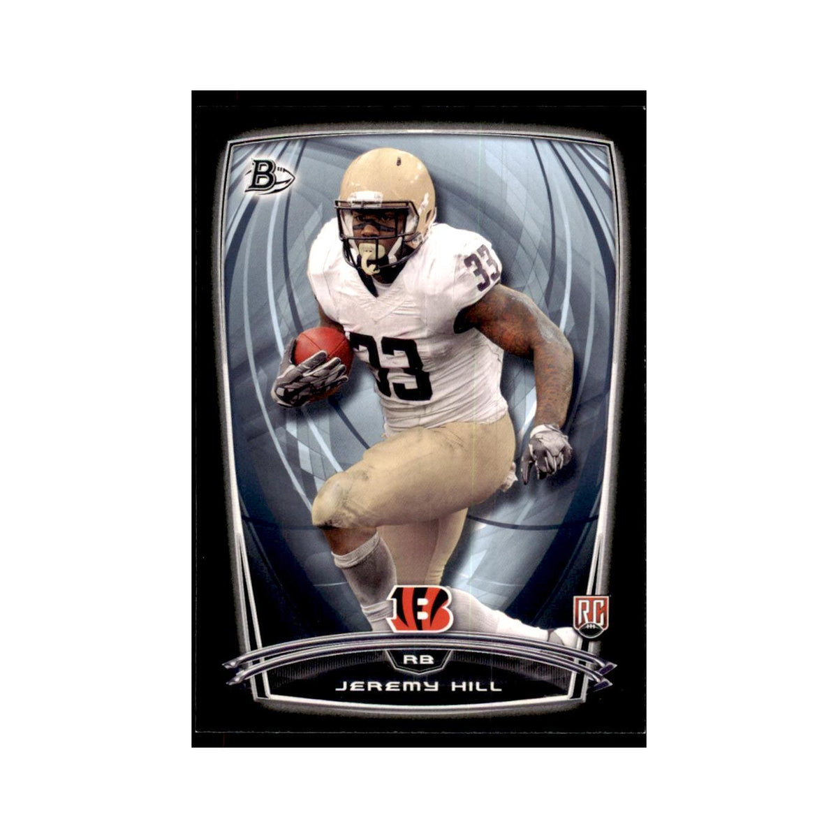 2014 Bowman Jeremy Hill RC Football Cards #28