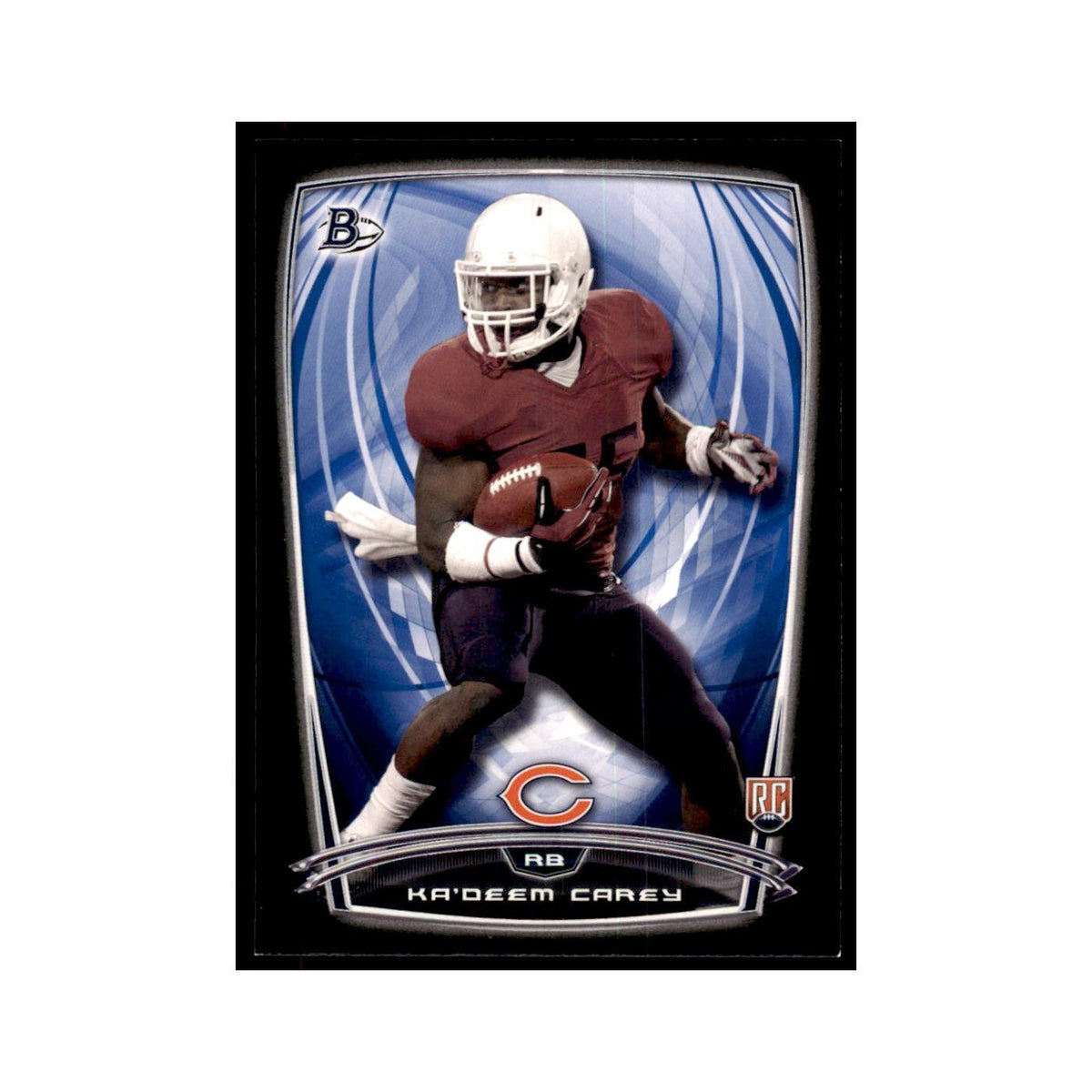 2014 Bowman Ka’Deem Carey RC Football Cards #104
