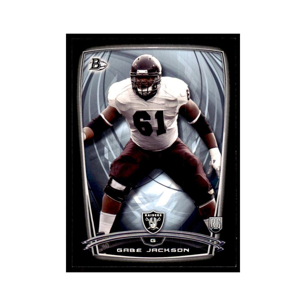 2014 Bowman Gabe Jackson RC Football Cards #17