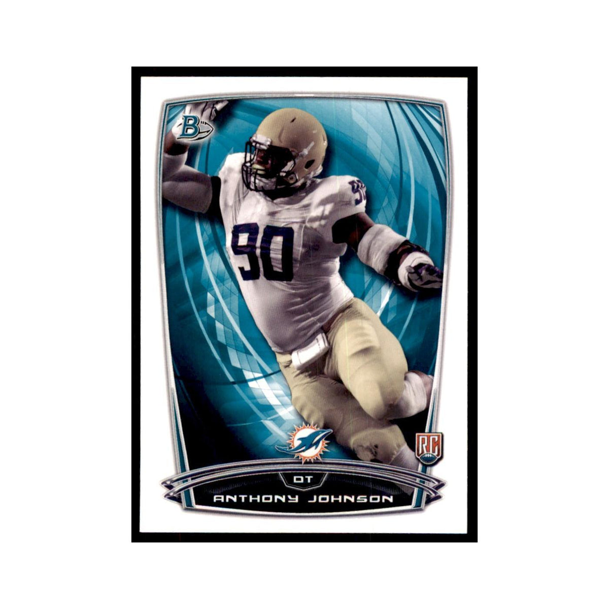 2014 Bowman Anthony Johnson RC Football Cards #39