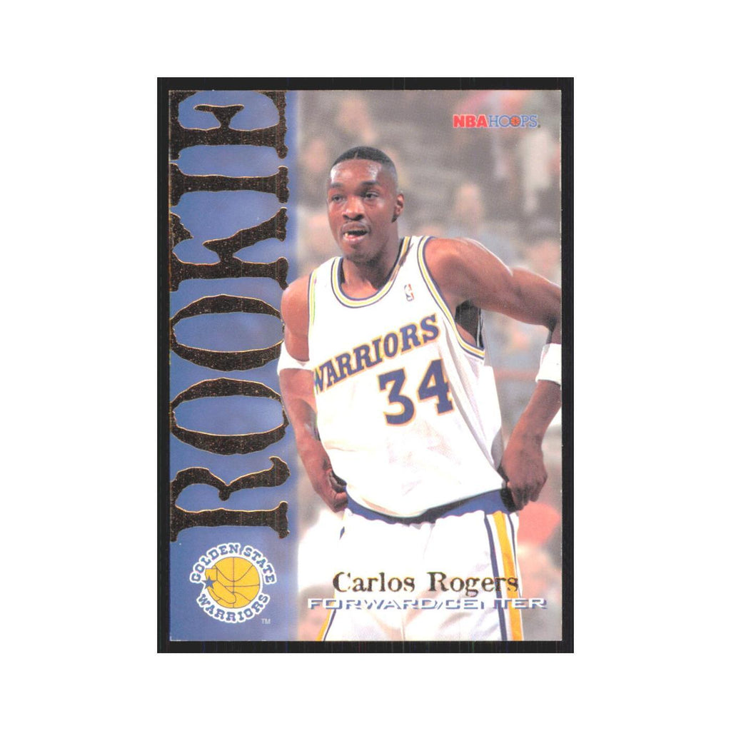 1994 NBA Hoops Carlos Rogers RC Golden State Warriors #327
