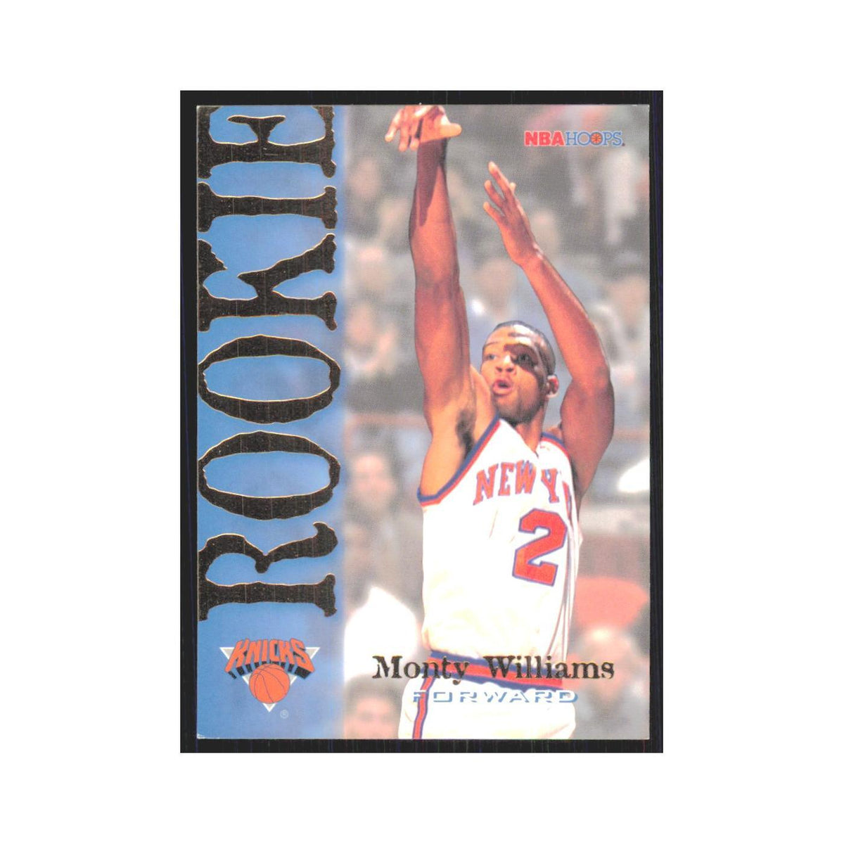 1994 NBA Hoops Monty Williams RC Knicks #354