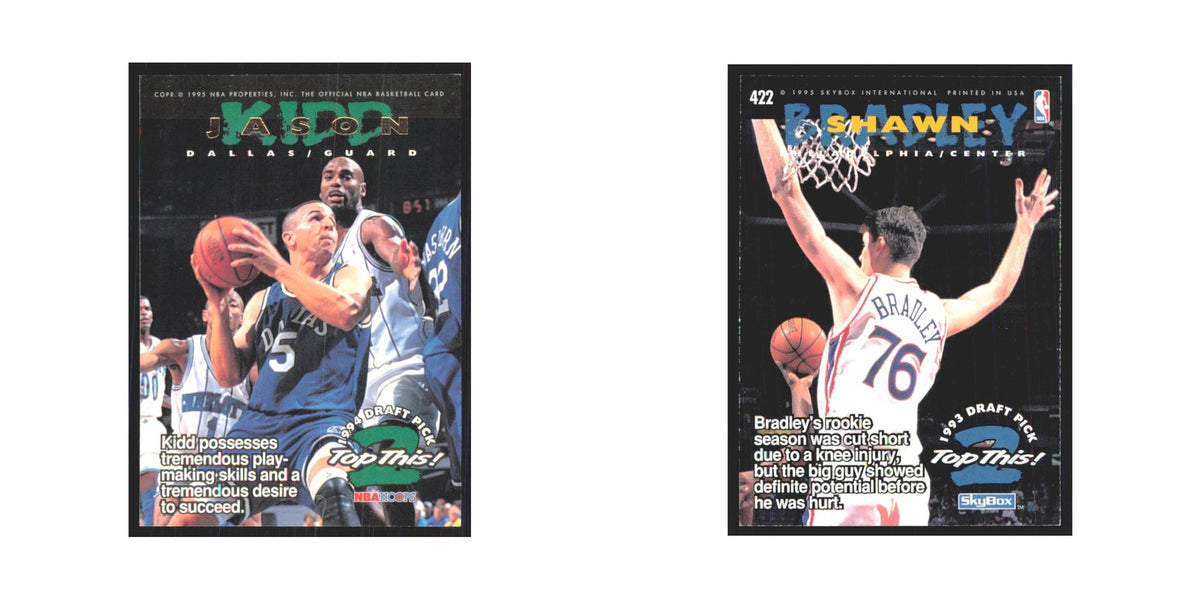 1994 NBA Hoops Shawn Bradley Mavericks #422