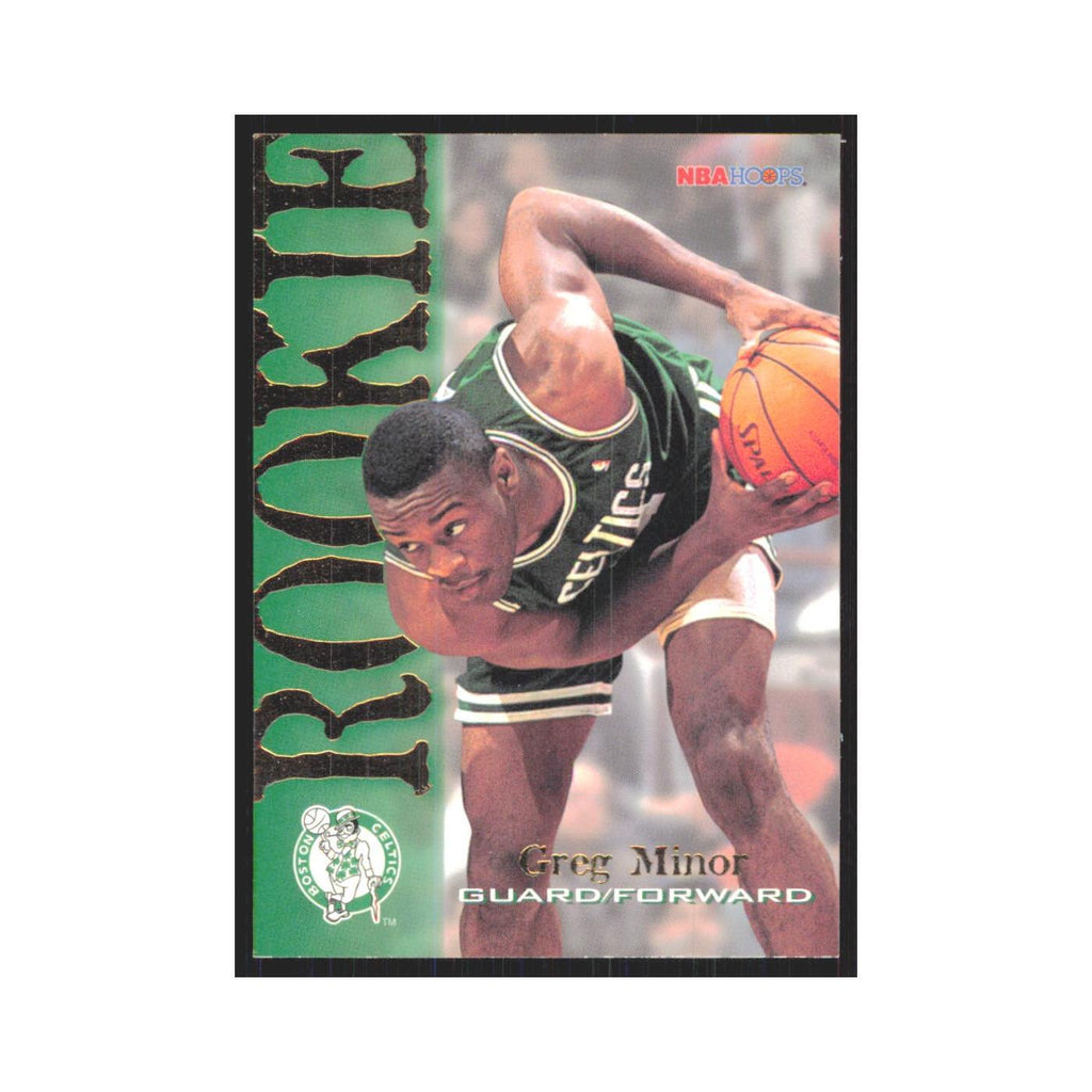 1994 NBA Hoops Greg Minor RC Celtics #307