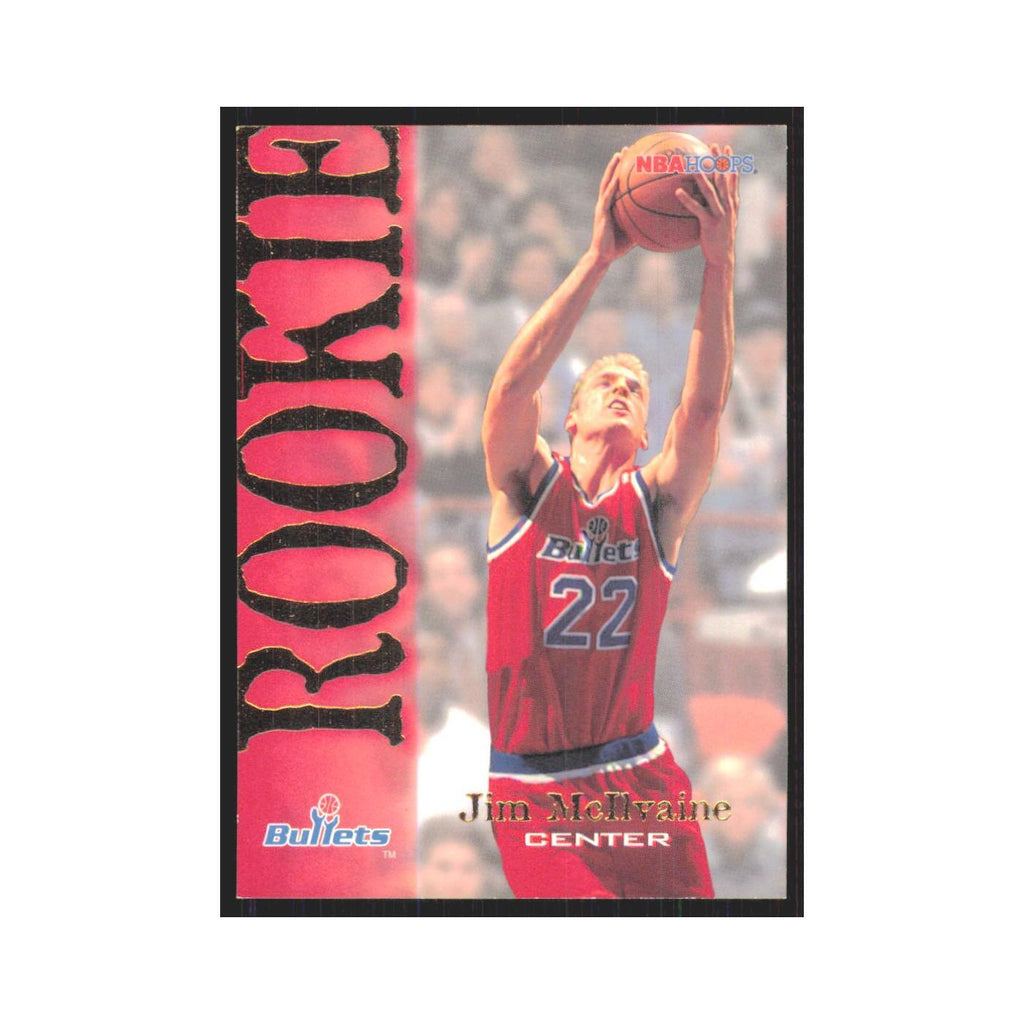 1994 NBA Hoops Jim McIlvaine RC Washington Bullets #379