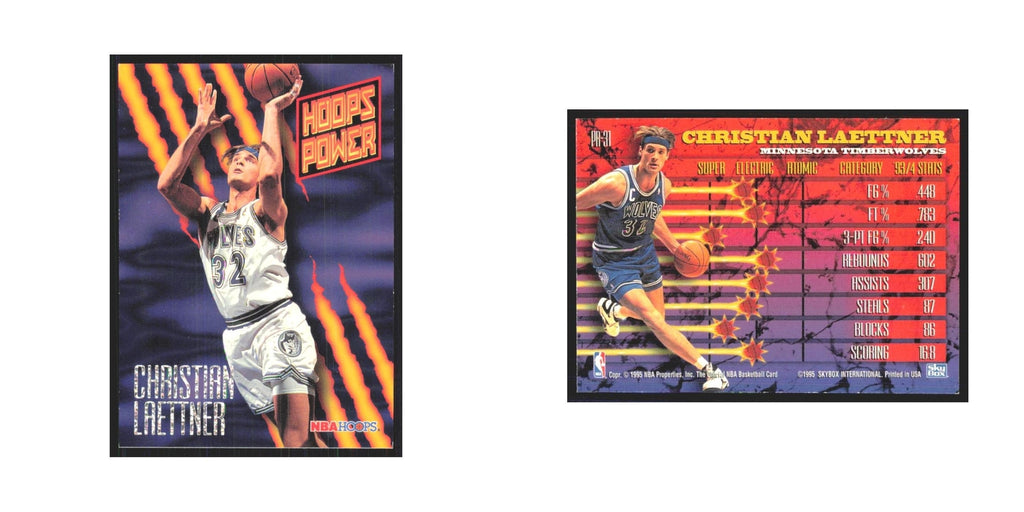 1994 NBA Hoops Christian Laettner Timberwolves #PR-31