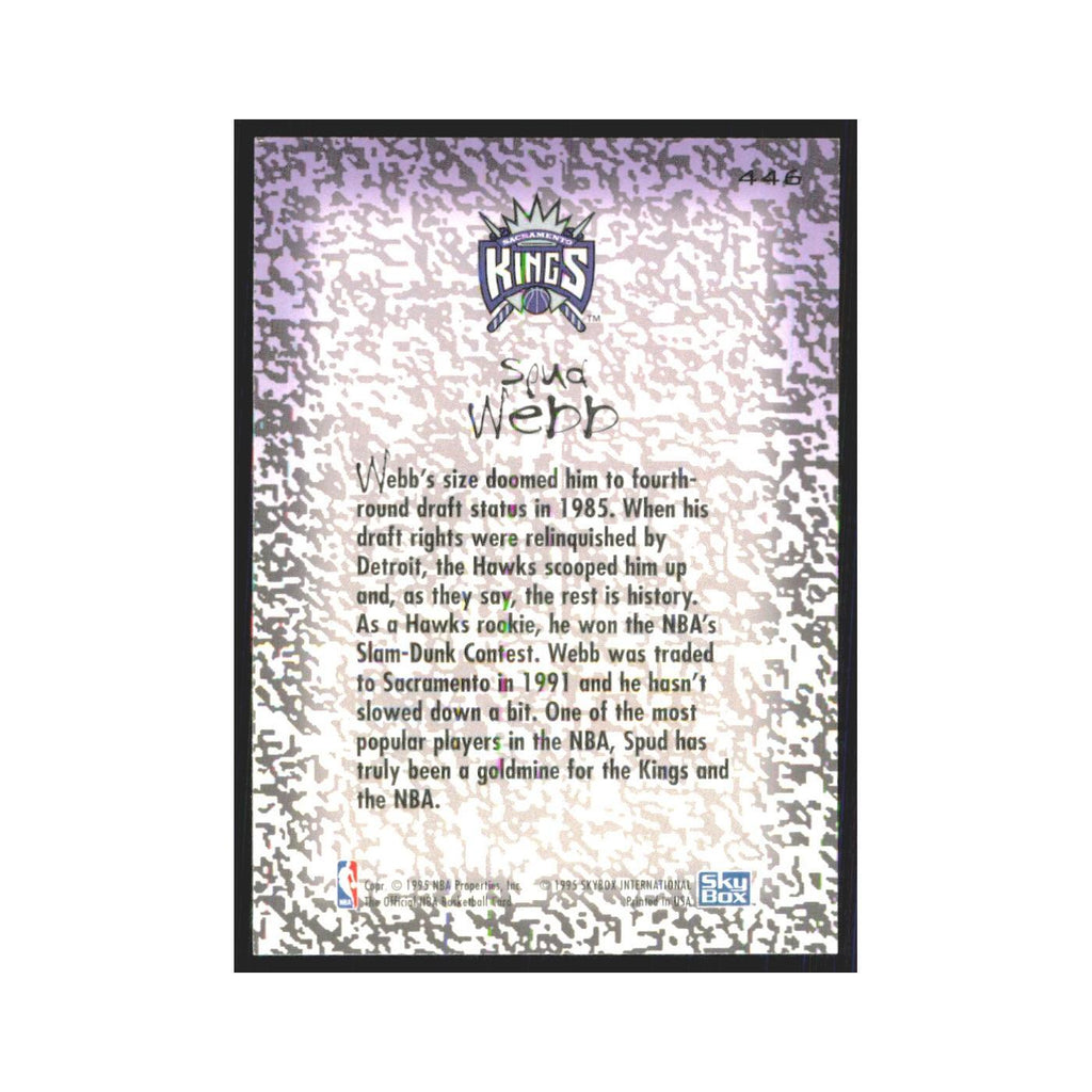 1994 NBA Hoops Spud Webb Kings #446